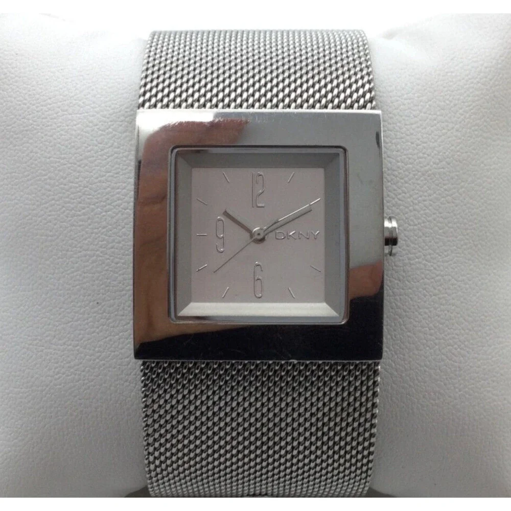 Dkny | Accessories | Dkny Watch Women Silver Tone Square  display picture 1